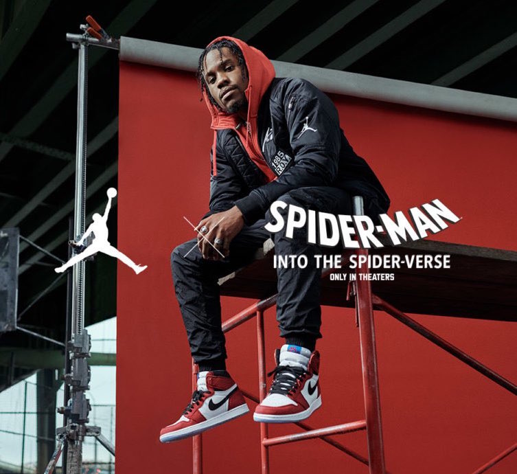 Spider-verse custom Jordon 1 released by Nike!